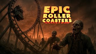 Epic Horror Roller coaster 🎢 Ride | Armageddon roller coaster VR Game #oculusquest2 #rollercoaster