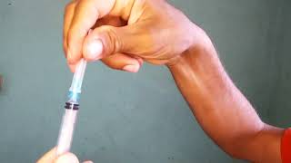 زرق الابر العضل للبنات-painful injection b12-injection video