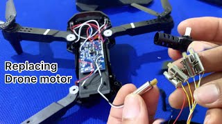 How to Replace Change drone motor yourself easily #e88 e99 k99max k101max