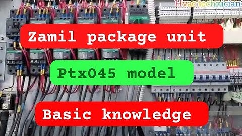 Zamil package unit ptx045model How to check 24 voltage #zamil