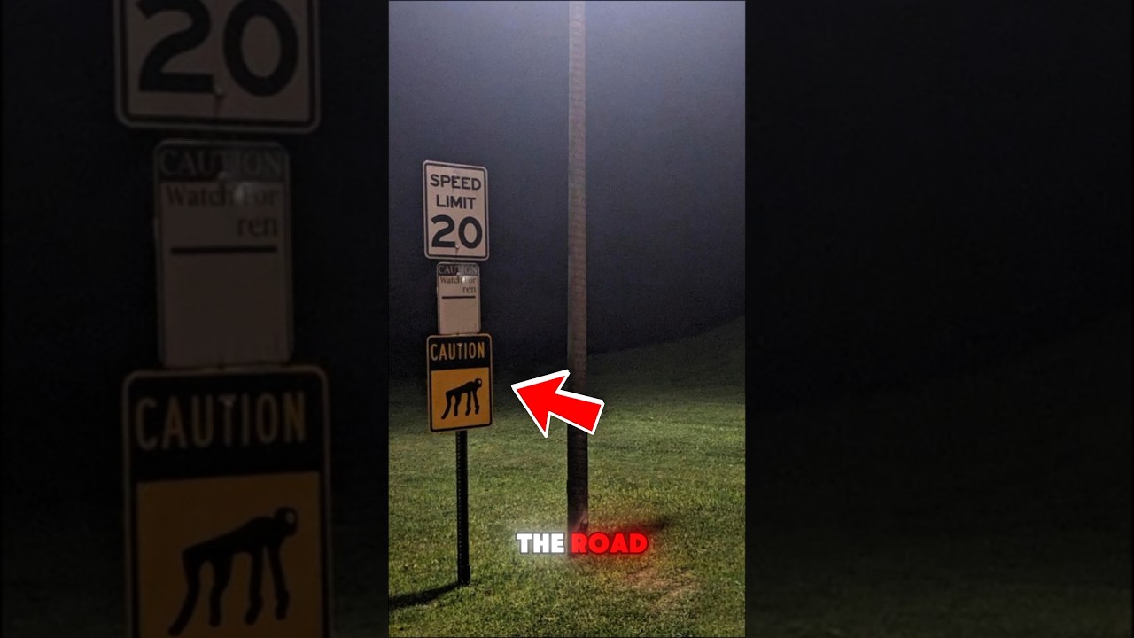 IF YOU SEE THIS SIGN ON THE ROAD.... DON'T STOP JUST DRIVE