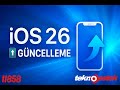 ⚡ iOS 26 GÜNCELLEME GELDİ! Nasıl Kurulur? 📲 En Kolay Yöntem