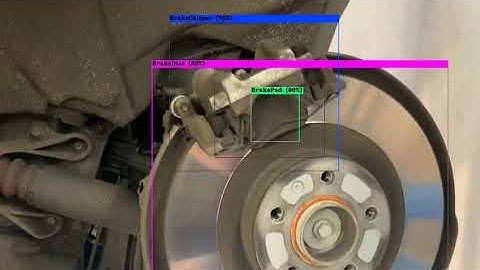 YOLOv3 Object Detection for spareparts