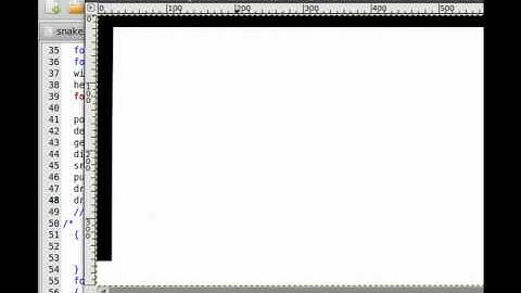 SDL tutorial 10 - snake game GUI (part 1) - example program 5