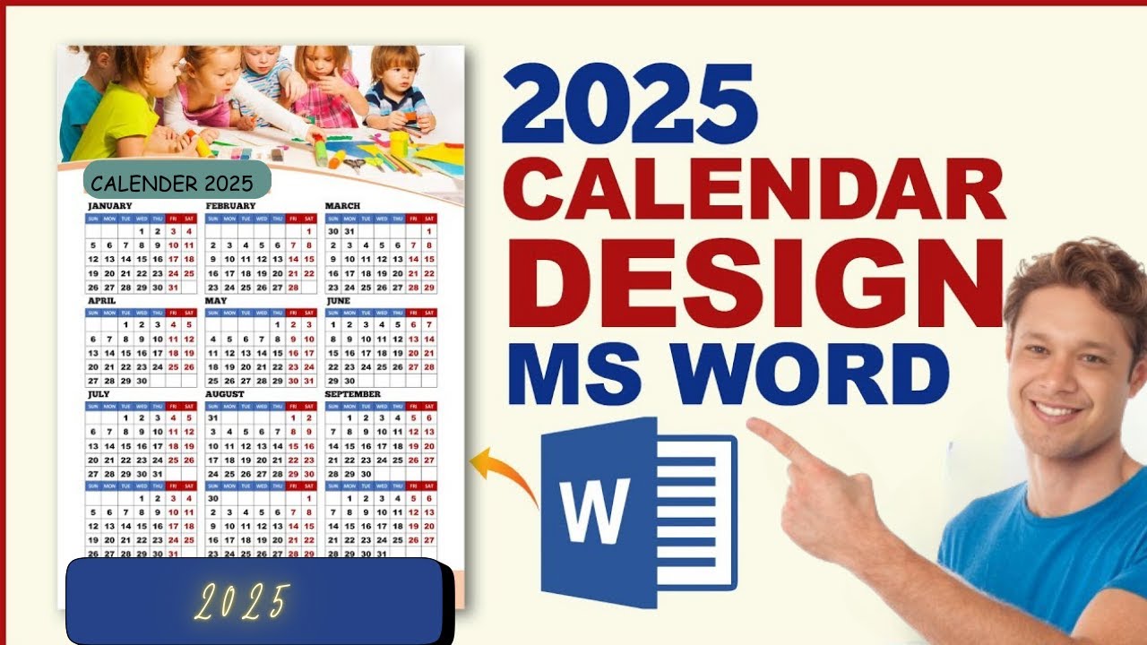 Creating a Calendar in Microsoft Word - YouTube