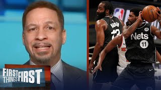 Nets are coming with guns, I don't see LeBron stopping them — Broussard | NBA | FIRST THINGS FIRST