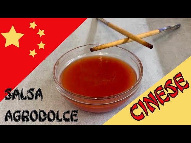 Salsa agrodolce cinese, ricetta originale facile da preparare 