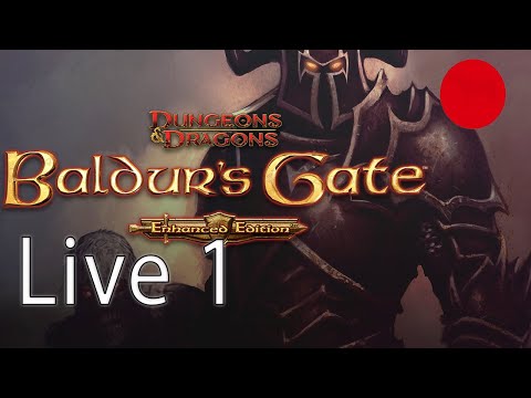 Baldur's Gate avec Miratos et Tenpouin Live 1