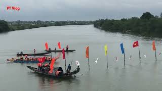Lễ kỷ niệm 30/4. Chung kết 1000 mét nữ - Giải đua thuyền truyền thống tỉnh Quảng Trị