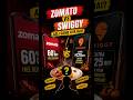 "Zomato vs Swiggy — Asli Game Kya Hai?" | #swiggyvszomato #zomato #swiggy #viralshorts #facts