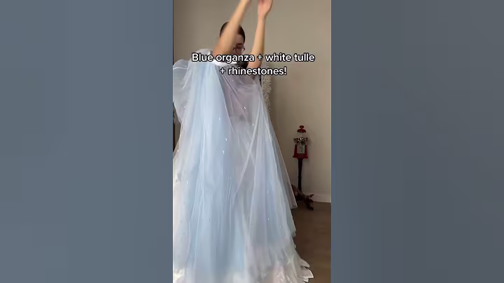 Cinderella Skirt Layers | animated cinderella dress! #shorts #alexandralouise