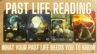 Messages from your Past Life 🔮💎 Pick a Card Channeled Reading