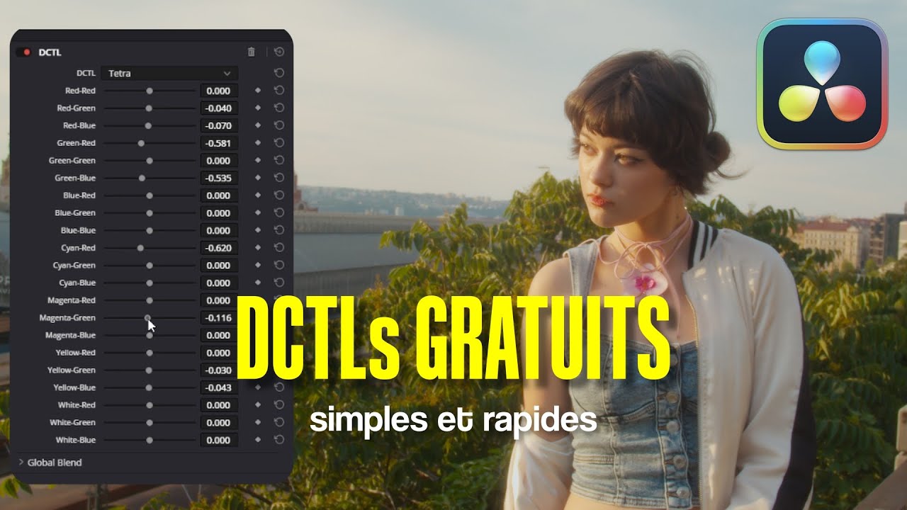 Ces plugins GRATUITS vont changer ton COLOR GRADING sur Davinci Resolve
