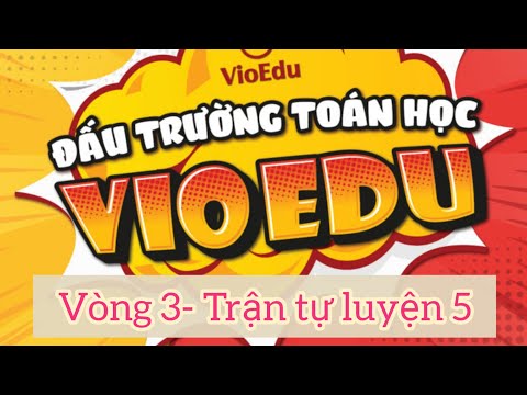 Video Đấu trường toán học lớp 4- Vòng 3- Trận tự luyện 5 - youtube