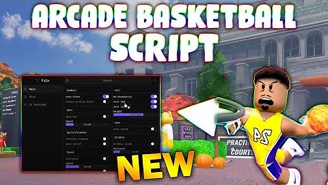 *NEW* Arcade Basketball Script (PASTEBIN 2025) (AUTO GREEN , AUTO SPRINT , DRIBBLE MACROS )