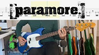 Paramore: This Is Why Bass Cover (With Tab)