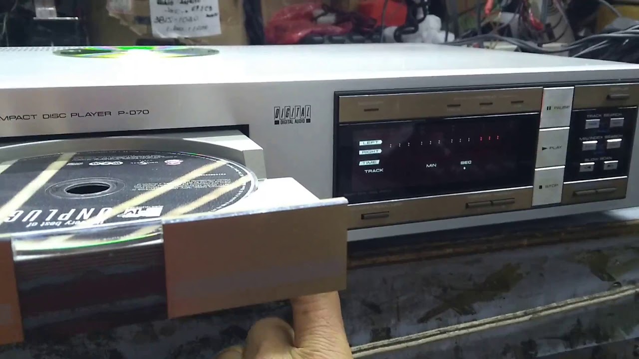 Cd player Pioneer pd 70 vintage - YouTube