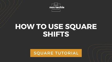 How to use Square Shifts | Square Platform Basics for Non-Techies #employeemanagement  #square