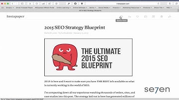 Speed Reading on Instapaper