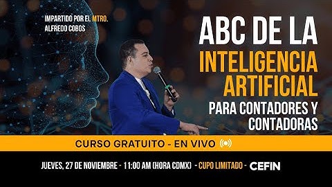 ABC de la Inteligencia Artificial para Contadores y Contadoras — Clase Gratuita
