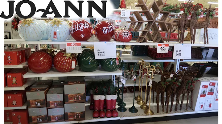JOANN'S *CHRISTMAS DECOR