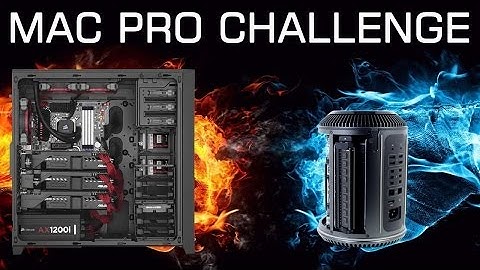 Mac Pro vs PC 2014 #MacProChallenge