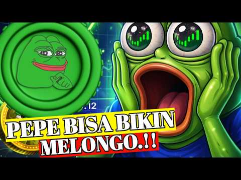 WAIT‼️HARGA PEPE COIN BISA BIKIN MLONGO KALO INI😱