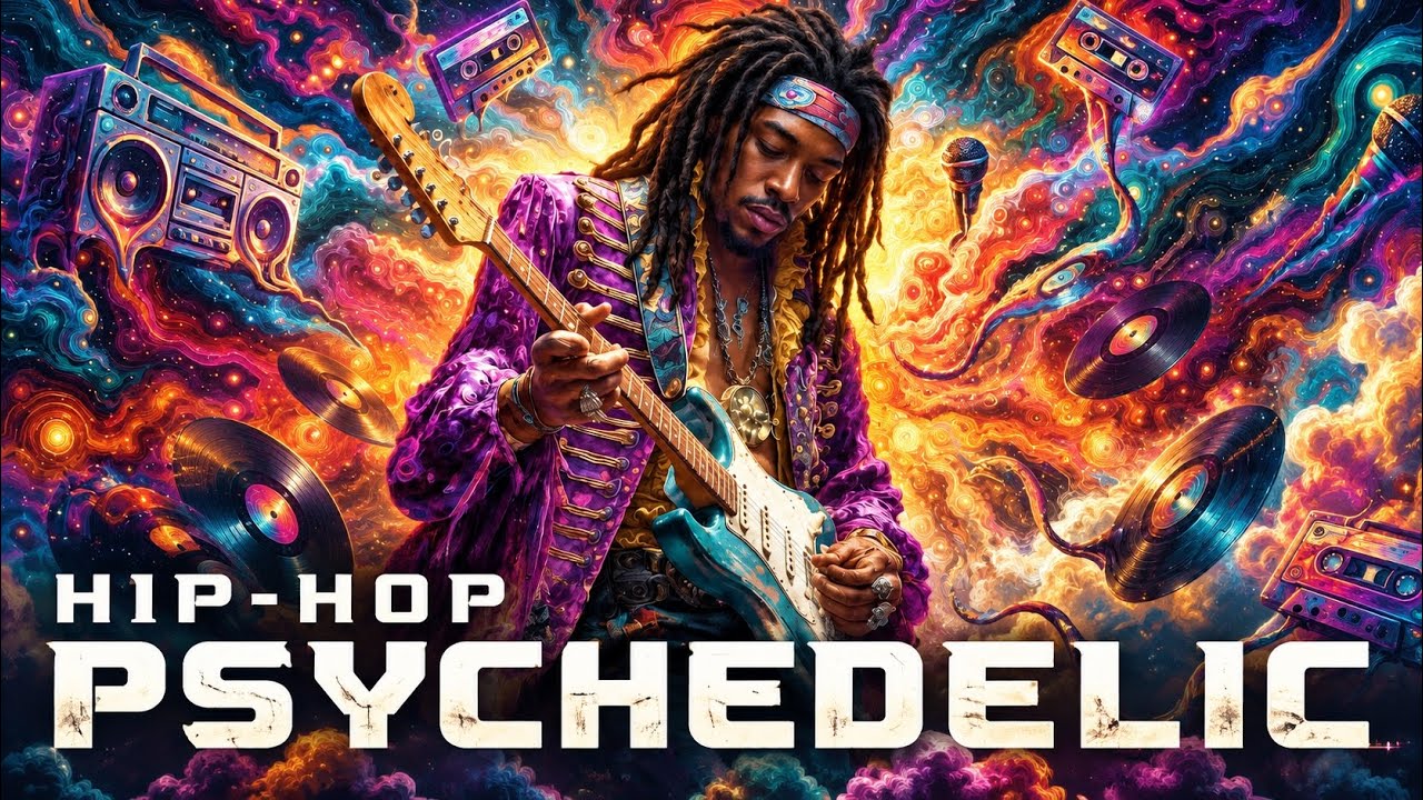 Psychedelic Instruments For Rnb Psychedelic Guitar × Hip Hop | When the Rhythm Bends Reality - YouTube