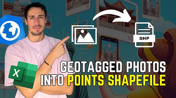GEOTAGGED PHOTOS TO POINTS SHAPEFILE | TUTORIAL EXIFTOOL EXCEL ARCGIS PRO PICTURES WITH COORDINATES