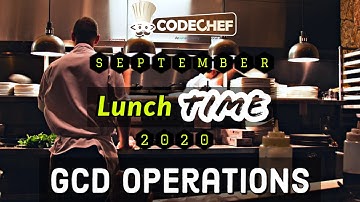 GCD operations (GCDOPS): CodeChef September Lunchtime 2020 Div 2 Solution | Hindi Video Editorial