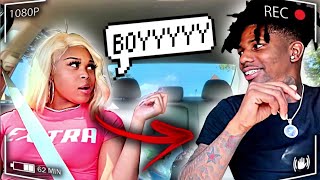 ACTING “RATCHET” TO SEE HOW MY BOYFRIEND REACTS... *HILARIOUS*