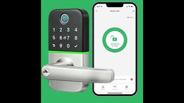 Unlock the Future: The Fingerprint  Smart Door Lock That Does It All #smartdoorlock #trend #tech