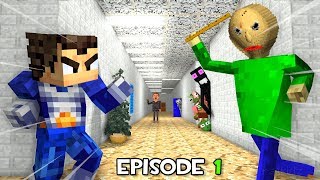 BALDI'S BASICS vs VEGETA EPISODE 1 (Mobs Parody)