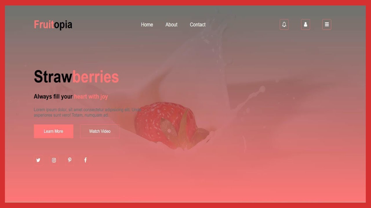 How To Make A Website Using HTML And CSS Step By Step | Website Design ...