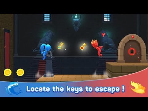 Water & Fire Stickman 3D - All Levels Gameplay Walkthrough (Android,ios)