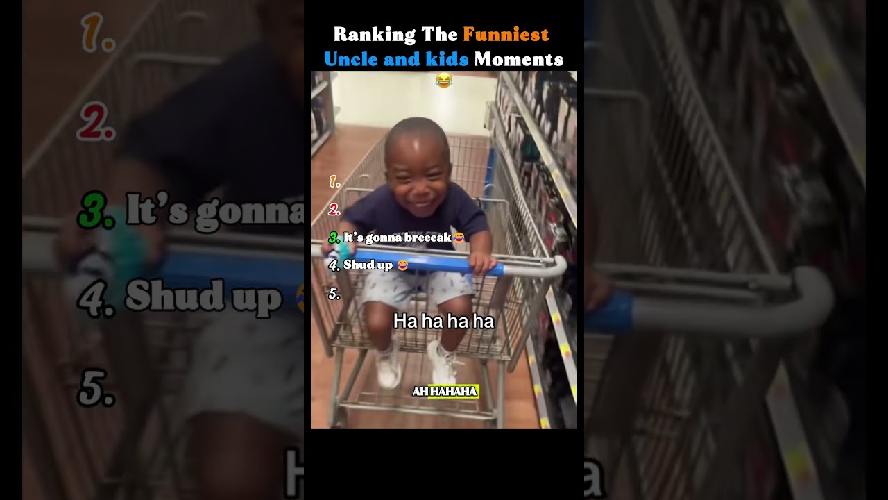 Top 5 Funniest Uncle and Kids Moments