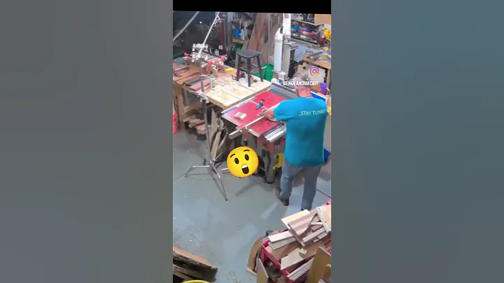 TABLE SAW KICKBACK! #shorts #shopsafety #tablesaw #kickback #woodworking