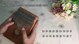 Luha - Repablikan Kalimba cover and tutorial | Larryze Marih Acuña