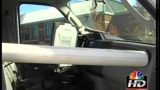 Officers use PVC pipes in paddy wagons