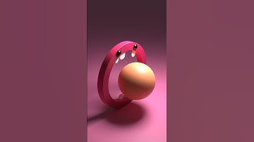 Eating a egg loop #blender