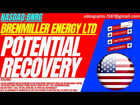 POTENTIAL RECOVERY : BNRG STOCK ANALYSIS | BRENMILLER ENERGY LTD STOCK
