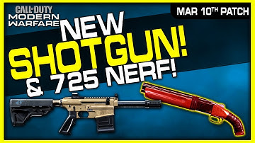 New Shotgun, 725 Nerf, Crossbow Buff & More! (Modern Warfare 1.17 Patch)