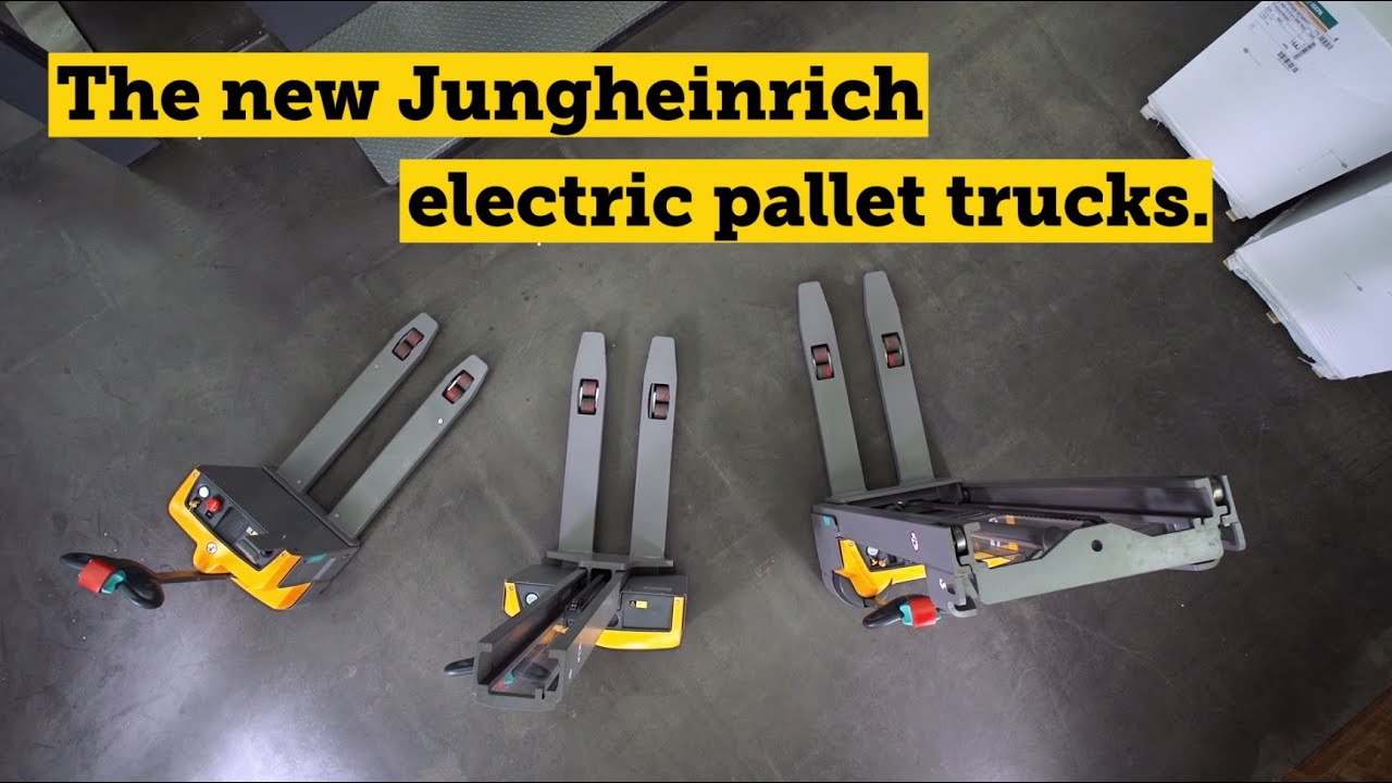 The New Jungheinrich Electric Pallet Trucks: Your Employees of the Month. Every Month.