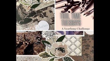 4 Stencils = 1 Background! [Tool Time Tuesdays] with Leanne Wagner.
