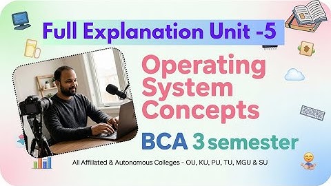 Operating System Concepts UNIT 5 Quick Revision Short & Long Imp Questions 2025-26 BCA III 3rd Sem