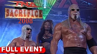 Sacrifice 2008 | FULL PPV | 3 Way Match For The Title  Scott Steiner vs. Samoa Joe vs. Kaz!