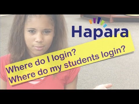 Hapara - A quick and dirty guide to logging In! (Where do we log in?!)