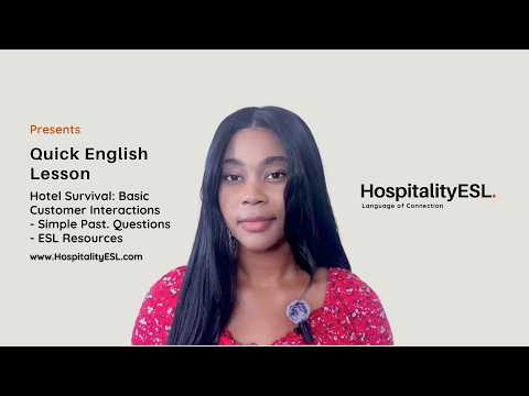 Unit2️⃣: Basic Customer Interactions | Simple Past Questions for Creole Staff