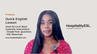Unit2️⃣: Basic Customer Interactions | Simple Past Questions for Creole Staff