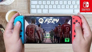 EA SPORTS FC 24 On Nintendo Switch Gameplay | Nintendo Switch Oled Gameplay